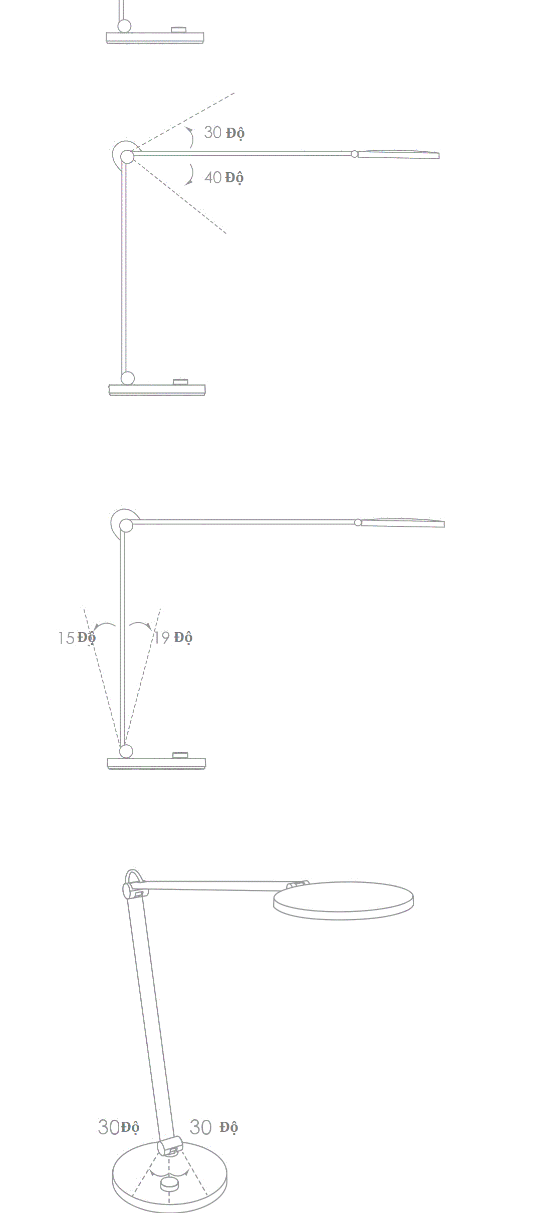 Đèn bàn Xiaomi Pro MJTD02YL màu trắng, kết nối mi home, 700lm